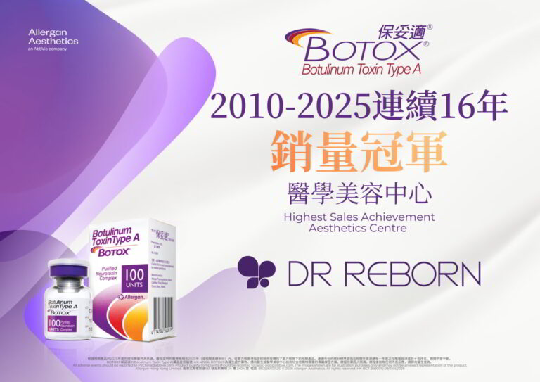 2010-2025年連續16年Botox®️ 全港銷量冠軍